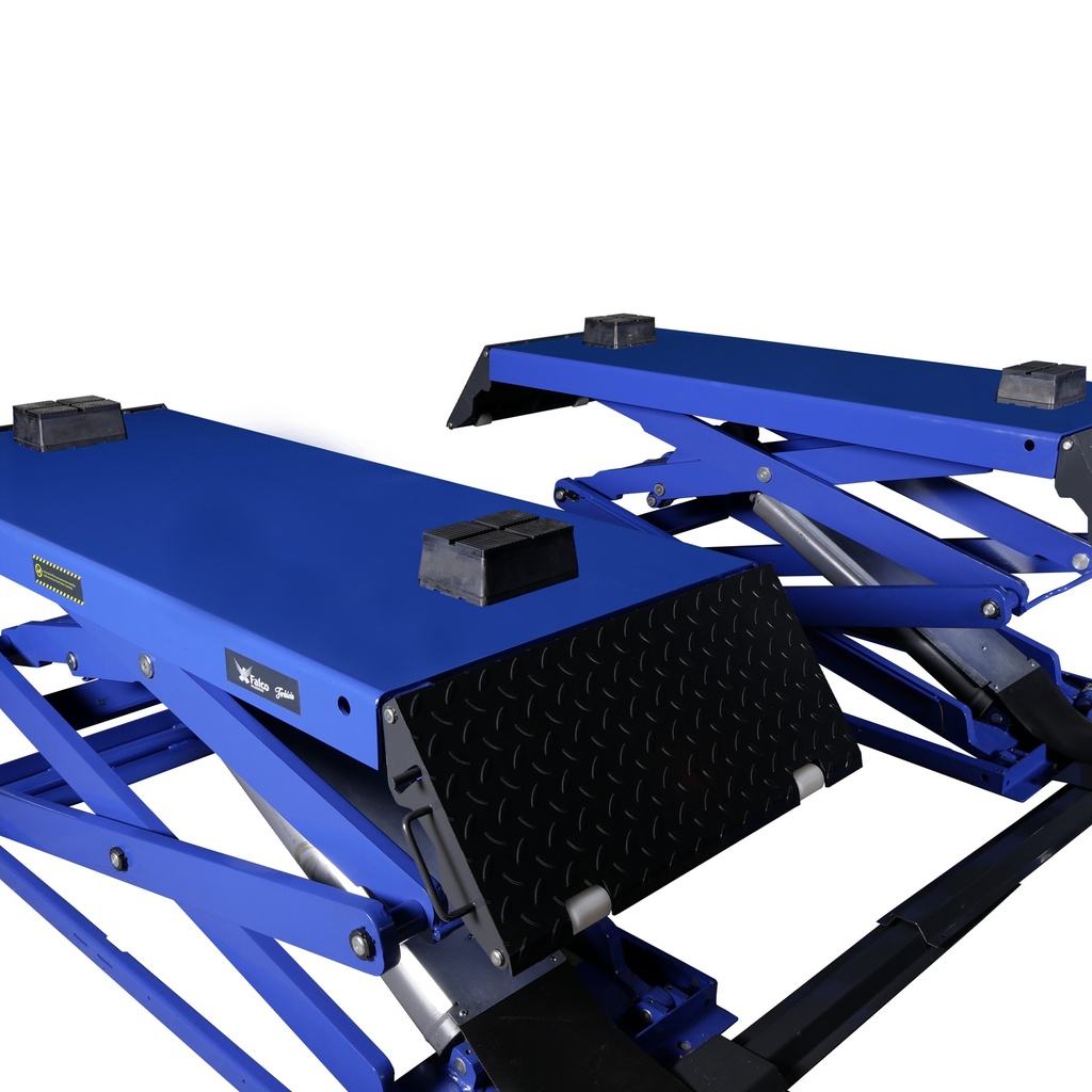 VL8235A] Double scissor lift master-slave 3500kg 400V | Valkenpower